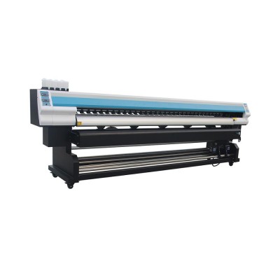 3.2m large format heavy duty eco solvent printer with dual DX7 head